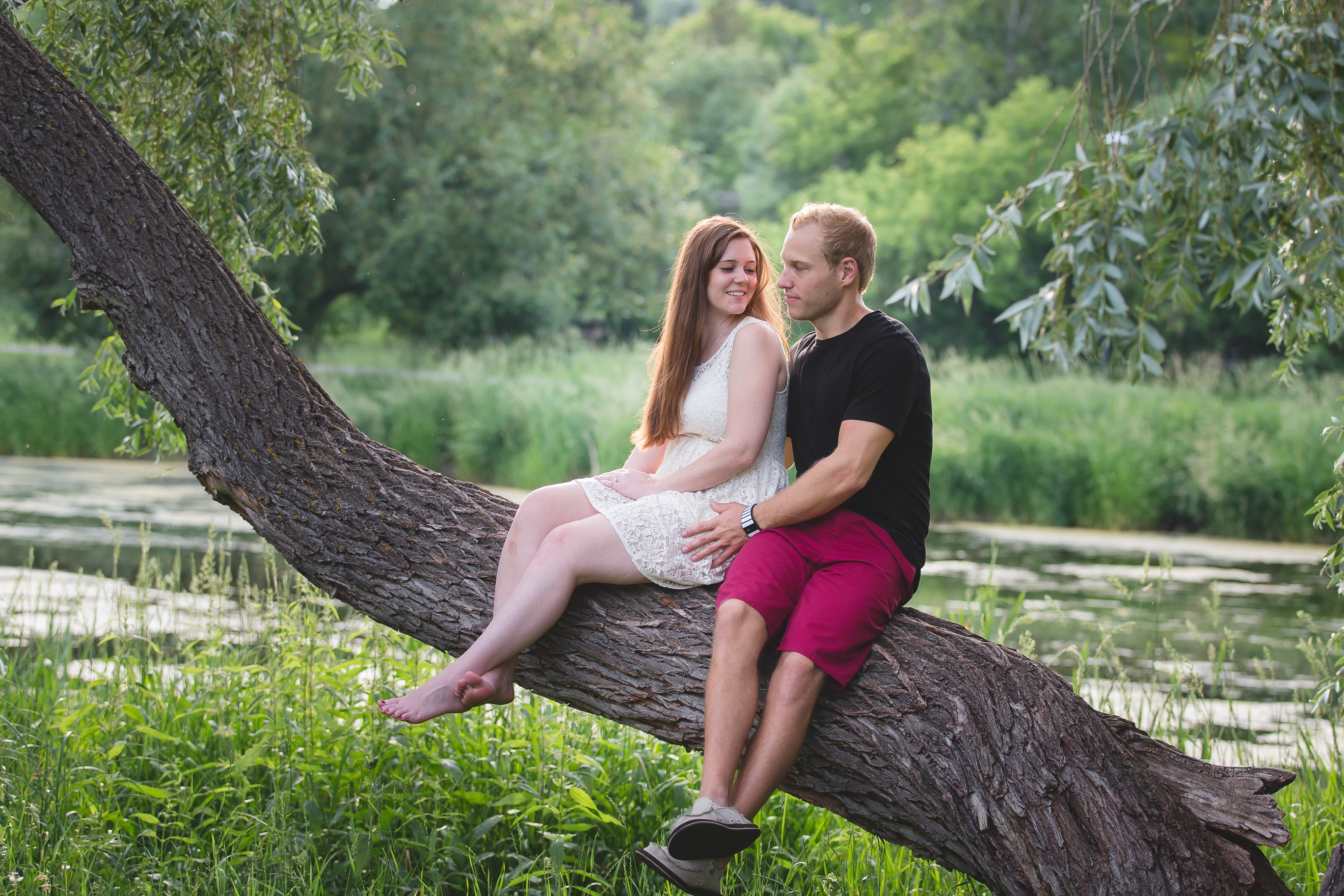 Bernadette & Hayln – St. Albert Engagement Session