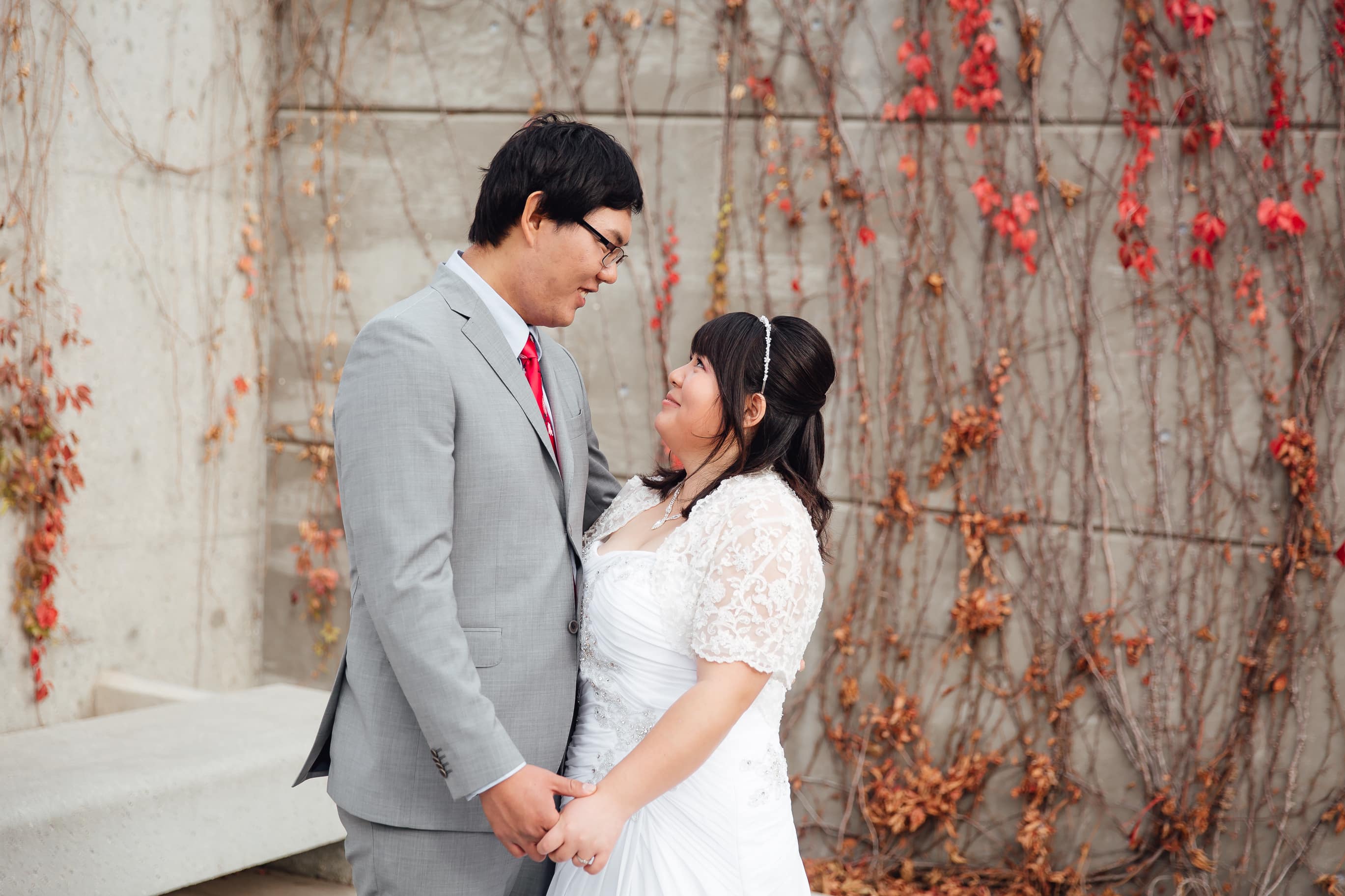 Jennifer & Ivan – Intimate Wedding at Edmonton’s Muttart Conservatory