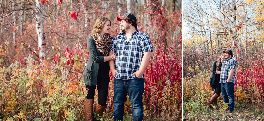Engagement photos in Edmonton