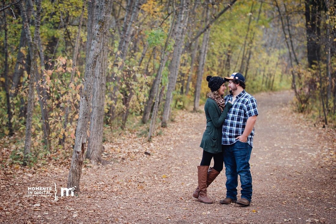Engagement photos in Edmonton