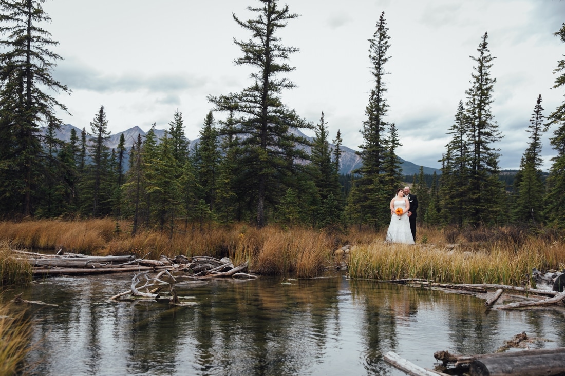 Shannon & Brad – Fall Wedding at Jasper Park Lodge