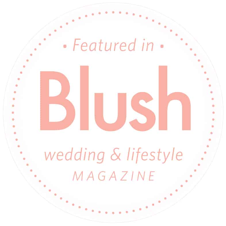 Kelsa & Shane’s Winter Wedding featured in Blush Magazine