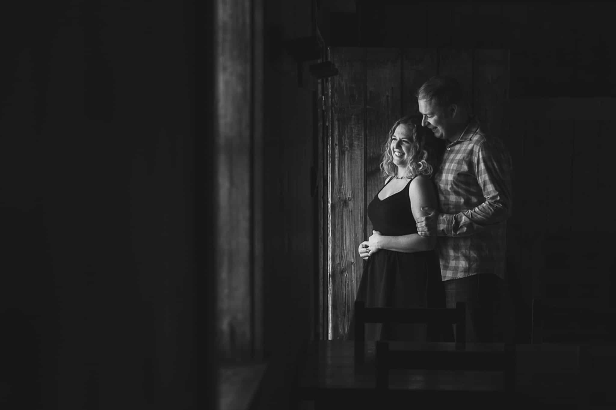 Nicole & Zach’s Engagement Photos at Fort Edmonton Park