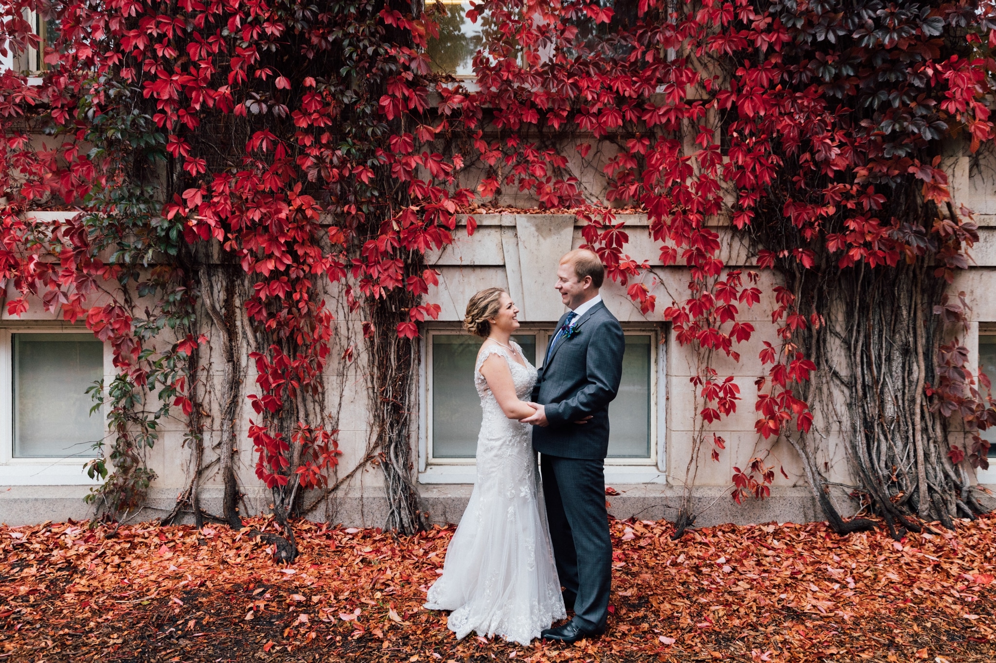 Nicole & Zach’s Intimate Fall Wedding in Edmonton