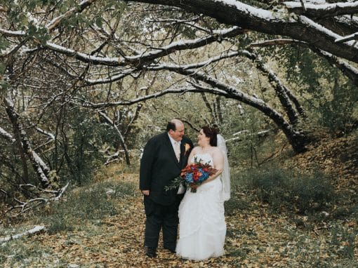 Caroline & Ryan’s Winter Wedding in Edmonton