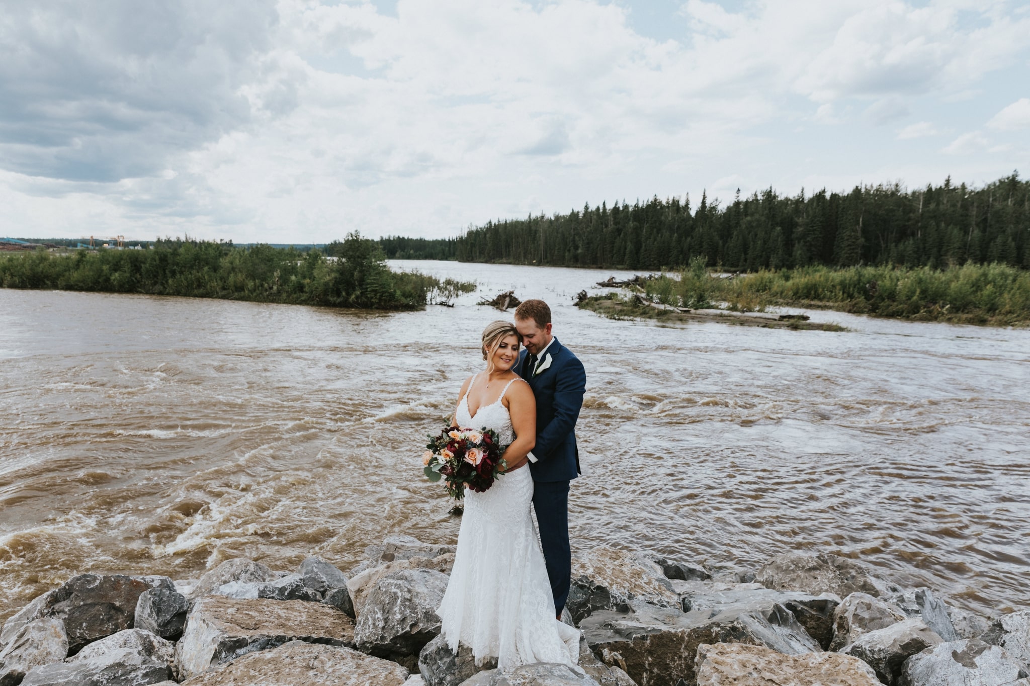 Kirsten & Ryan’s Summer Wedding in Whitecourt