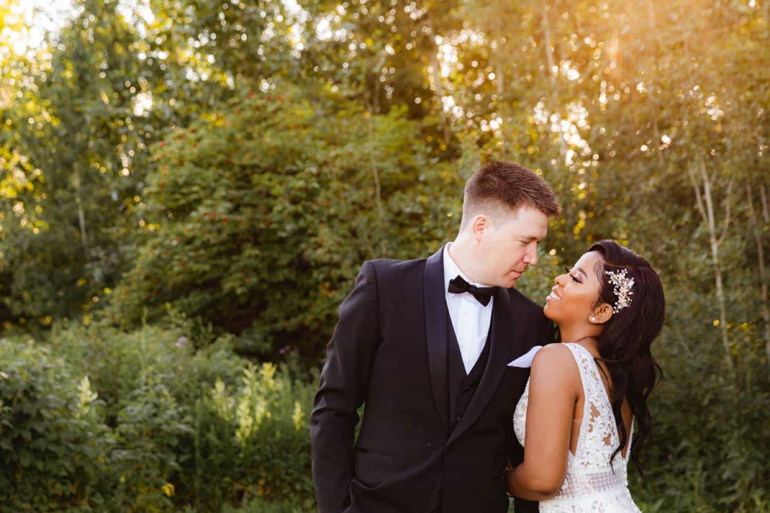 Intimate Backyard Wedding in Edmonton – Bella & Alex