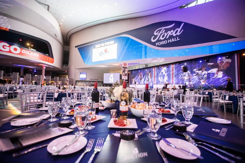 Edmonton Oilers alumni retirement celebration