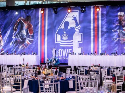 Edmonton Event Photographer | Kevin Lowe Retirement Gala at Rogers Place