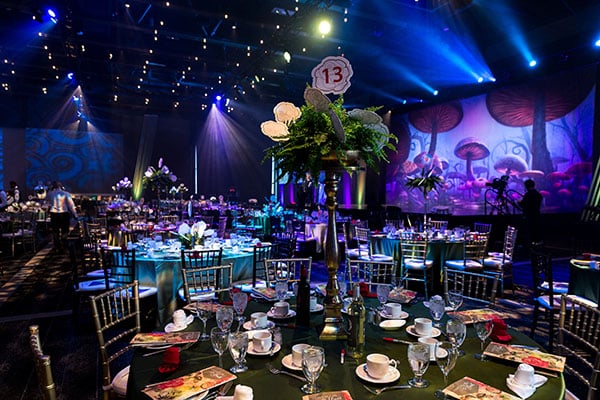 edmonton-event-photographer-yess-gala Themed gala table design and lighting at Edmonton corporate fundraiser