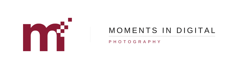 Edmonton Event Photographer - Moments in Digital Photography Colour Logo