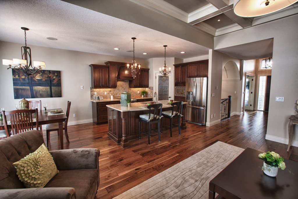 Edmonton commercial Photography - show home interior
